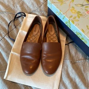 Birdies ‘The Starling’ loafers in cognac leather